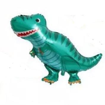 Globo chico dino verde 30cm